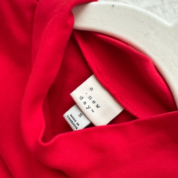 NWOT A New Day Vibrant Red Maxi Dress szS - Picture 3 of 5